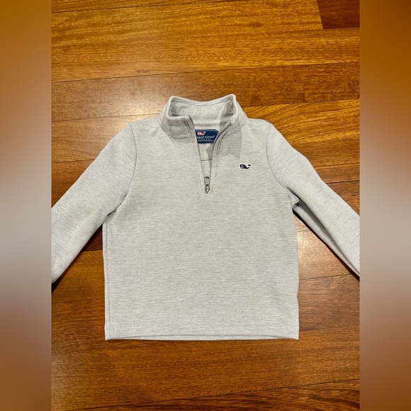Vineyard Vines Boys Navy, Green, and Gray Saltwater Quarter-Zip Pullovers Sz 3T - Picture 8 of 16
